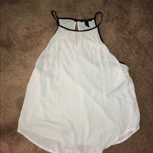 High neck tank top
